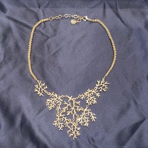 Lily Pulitzer Coral Gold Necklace